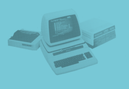 Ein Computer aus den 80ern